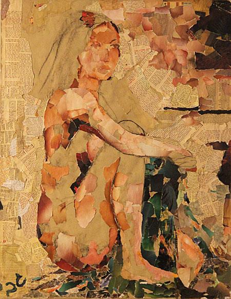 Puzzeled Collages, Plate 02 — a paper collage by Gabi Solomon