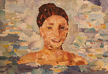 Puzzeled Collages, Plate 07 — a paper collage by Gabi Solomon