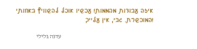 A visitor's written impression of Gabi Solomon's paintings