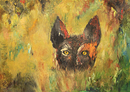 Wild Pride, Plate 07 — an animal painting by Gabi Solomon