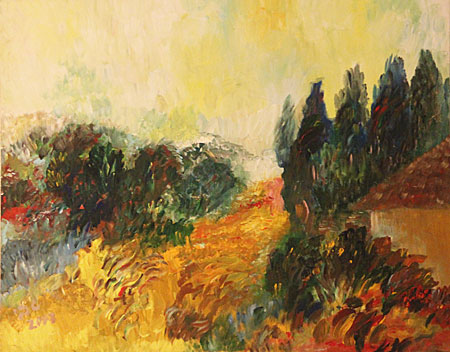 Scenic Perspectives, Plate 12 — a landscape painting by Gabi Solomon