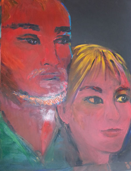Group Solitude, Plate 04 — a painting by Gabi Solomon