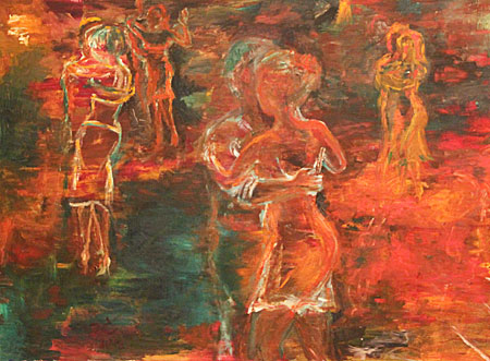 Group Solitude, Plate 13 — a painting by Gabi Solomon