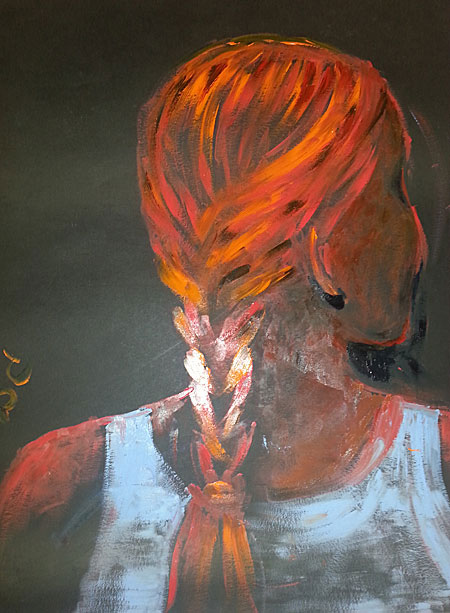 Group Solitude, Plate 02 — a painting by Gabi Solomon