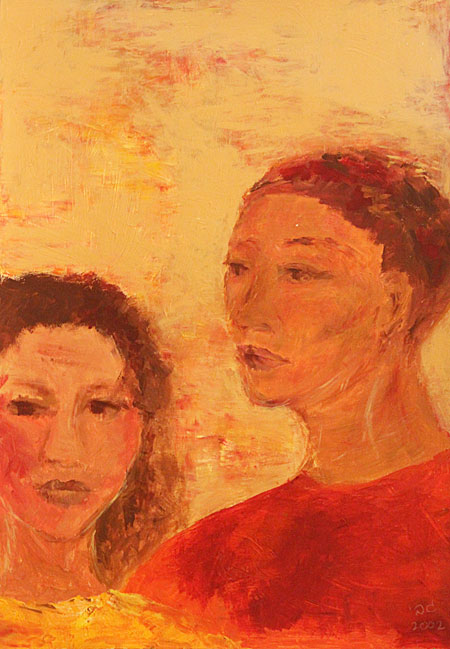 Group Solitude, Plate 10 — a painting by Gabi Solomon