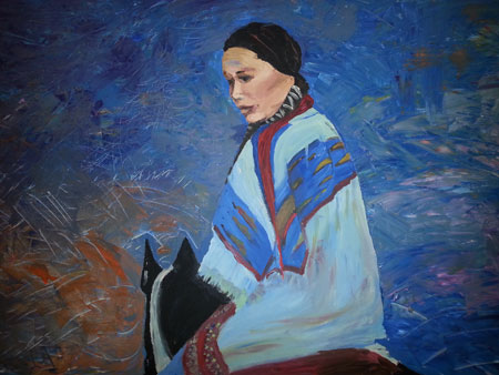 Feminine Moments, Plate 22 — a painting by Gabi Solomon