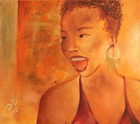 Feminine Moments, Plate 13 — a painting by Gabi Solomon