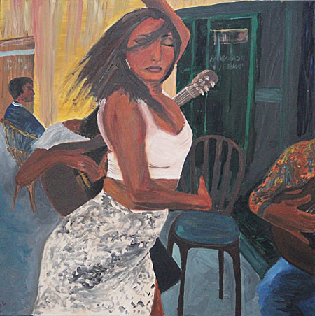 Feminine Moments, Plate 15 — a painting by Gabi Solomon